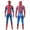 Red, variant on Fall Festival Holiday Dress Up Clothes, Adult Spiderlike Cosplay Costume Jumpsuit, Premium High Elasticity Spandex Superhero Onesie Bodysuit Halloween Party Costume Outfit, Red, 150