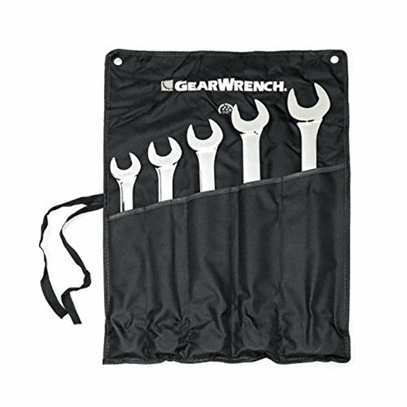 KD Tools, Large Add-On Comb Wrench Set Long Offset Box End 5 Piece Pack