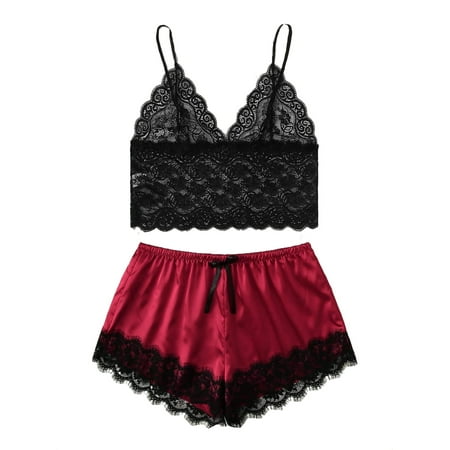 

Colorblock Multicolor Plus Size Sexy Lingerie (Women s)