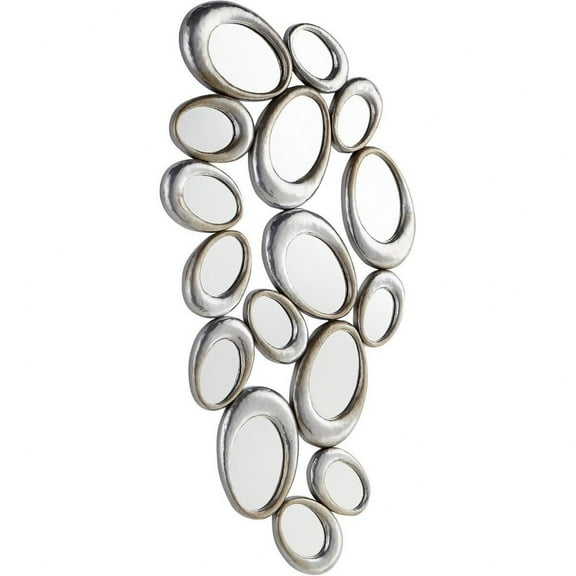 Cyan lighting - Ovate - Reflections Mirror - 23 Inches Wide by 43.25 Inches High