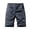 Dark Gray, variant on Men's Heavy-Duty Multi-Pocket Cargo Shorts, Outdoor Beach Work Short Pants with Quick-Dry Fabric & Reinforced Hem ,Army Green L
