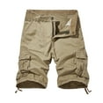 thumbnail image 2 of Awdenio Shorts for Men Cargo Shorts Relaxed Fit Multi-Pocket Outdoor Camouflage Cargo Shorts Cotton, 2 of 9