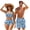 Blue Paisley, variant on Tiger Matching Swimsuits for Couples Womens 2 Piece Bikini Sets Sexy Cross Front Mens Swimming Trunk with Pocket Couples Matching Bathing Suits for Family Swimwear-2XL