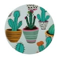 thumbnail image 2 of JEUXUS Cactus Table Cloth Round Table Cover, 2 of 7