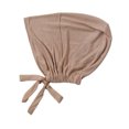 thumbnail image 4 of Fvsianol Women Head Warp Head Warp Solid Color Elastic Band Head Wrap Breathable Head Protection for Women, 4 of 7