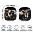 thumbnail image 6 of Binienty Highland Cow Car Windshield Sun Shade Funny Animals Sun Shades for Car Window Sunshield Foldable 2 Piece Sunblocker Heat Reflector, Easy to Install, 6 of 8