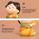 thumbnail image 4 of Inteprter Tang Dynasty Palace Lady Figuritas Estatua Artesanía de resina hecha a mano Tang Lady Escultura Regalo creativo de moda Escritorio Miniatura Artesanía No.1 Inteprter HA028061-01, 4 of 6