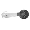 thumbnail image 1 of Maoww 4pcs/Set Graduated Measuring Spoon Cup Stainless Steel PP Baking Measurement Tool Black Measuring Spoon, 1 of 6