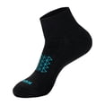 thumbnail image 5 of Hanes Mens Ankle Socks, 3-Pack, Absolute Run Quarter Socks for Men, Moisture-Wicking, Cushioned, 5 of 7