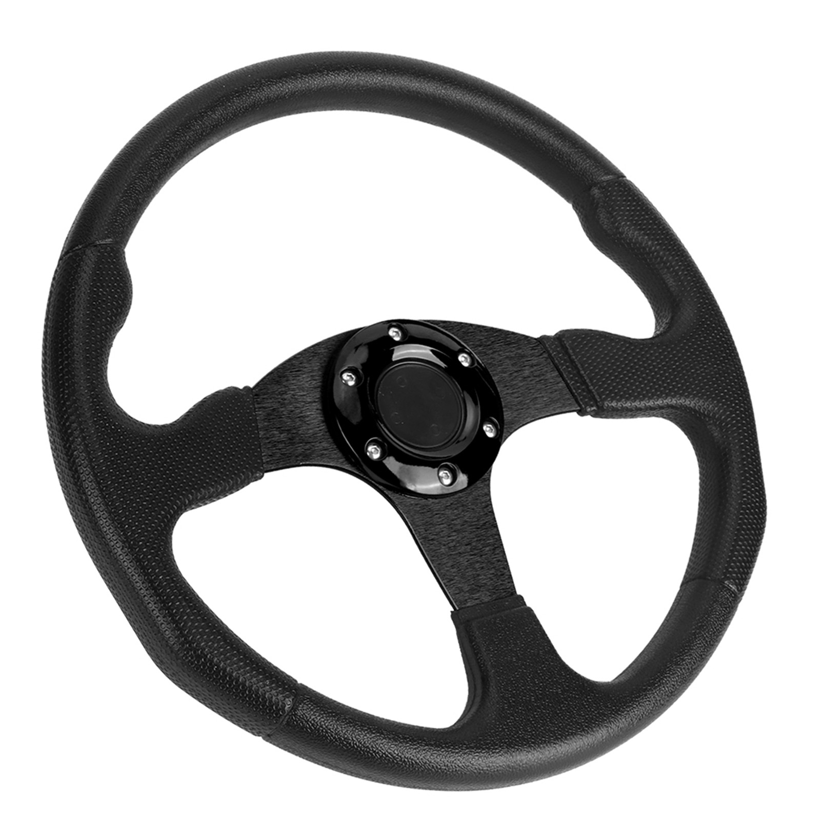 350mm/14in Racing Car Sport Steering Wheel Deep Dish 6 Bolts Universal ...