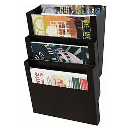 Manufacturer Varies Wall File,Black,18 7/8in H 1AYF3