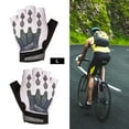 thumbnail image 3 of Guantes pesca, seguro agarre, para hombre, mujer, absorción de golpes para , pesca, kayak, navegación, de carretera MTB Blanco L, 3 of 8