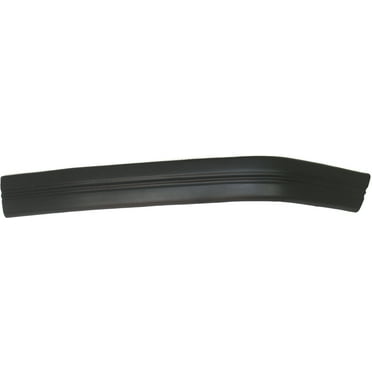 Front Bumper Trim Compatible with FORD F-SERIES 1992-1996 Left Driver Side Plastic Black (1997 F-250HD/F-350)