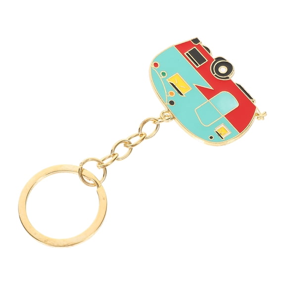 ETEREAUTY Multi Color Rv Keychain Aluminum Alloy Key Ring for Car and Purse Accessories