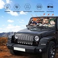 thumbnail image 6 of My Hero Academia Car Windshield Sun Shade, Front Window Sun Shades, Visor Shield Cover For Car Suv Truck, Visor Protector Blocks Uv Rays, Keep Your Vehicle Cool, Small, 51*27.5 Inch, 6 of 8