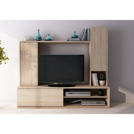 Bcn 1 Tv Wall Unit Oak