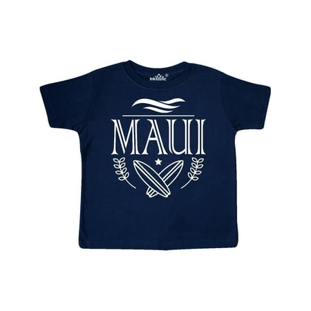 

Inktastic Maui Hawaii Surfing Gift Toddler Boy or Toddler Girl T-Shirt