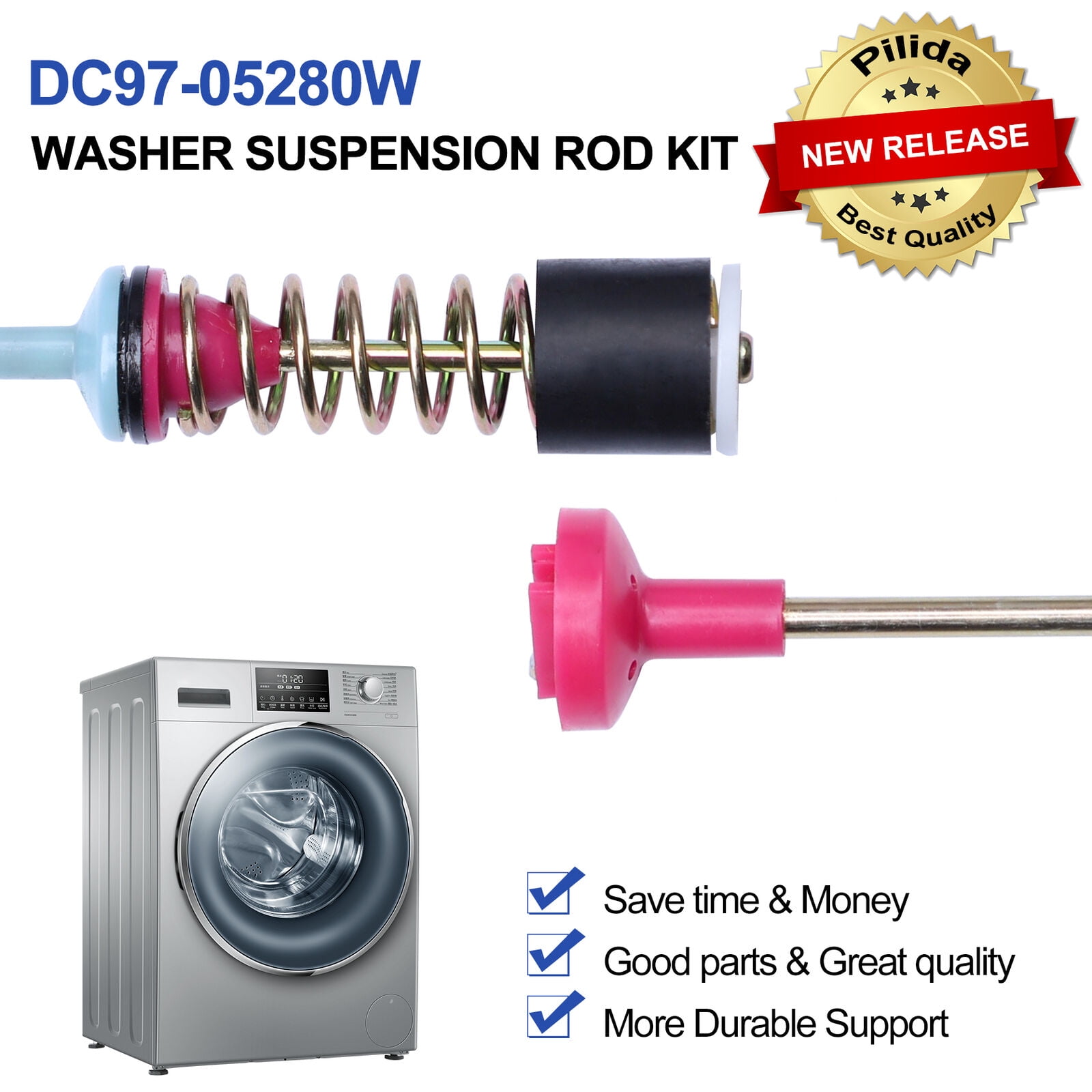 Samsung Washer Suspension Rod/Damper Kit, Washing Machine Samsung Washer Suspension Rod/Damper Kit, Washing Machine