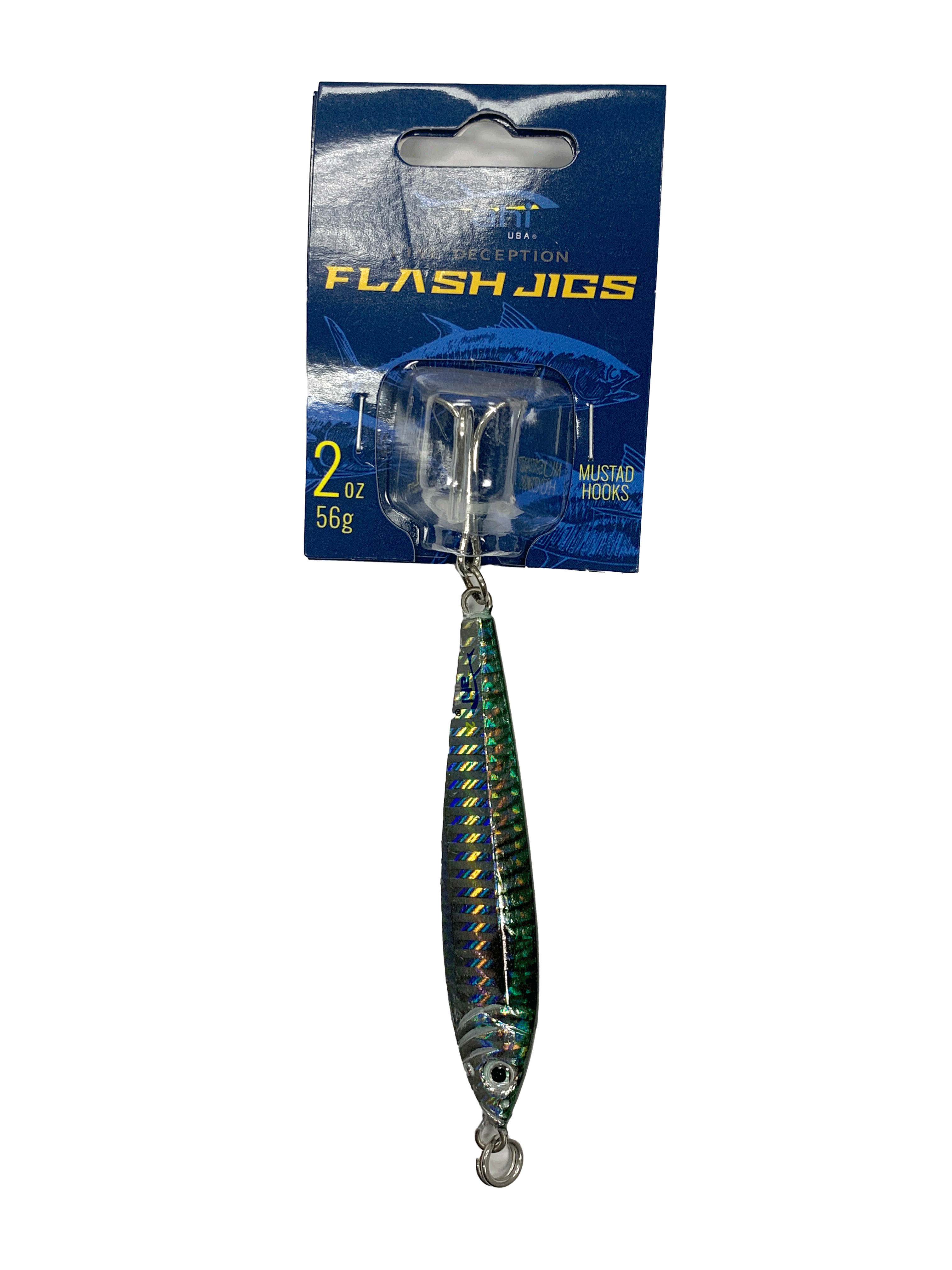 Ahi USA 2oz Live Deception Flash Boat Jigging Lure