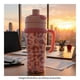 thumbnail image 2 of Termo Ekco Go Dual de Doble Pared con Asa, Boquilla y Popote de 950 ml – Rosa, 2 of 4