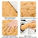 thumbnail image 5 of Alfombrilla de baño antideslizante absorbente de agua | Superficie de microfibra de terciopelo suave | Relleno ligero de espuma de poliuretano | Lavable a máquina | 15,74 x 23,62 pulgadas |, 5 of 5