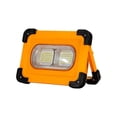 thumbnail image 1 of Promoción de invierno, reflector LED recargable de 100 W, luz de trabajo, reflector portátil con energía solar Pannea, 4 modos, luz de trabajo superbrillante con batería para Ca, 1 of 3