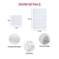 thumbnail image 7 of Blue Spring Floral Kitchen Dish Towels for Drying Dishes Set of 2, Elegant Watercolor Summer Botanical Waffle Weave Microfiber Hand Tea Bathroom Towels Quick Dry & Absorbent Towel 12x12, 7 of 7