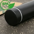 thumbnail image 4 of Slimmest Bouteille d'Eau, Acier Inoxydable 304, 10oz Ultra, Design Mince, Noir, 4 of 7