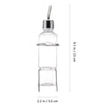 thumbnail image 2 of MasteelfCA 2pcs 350ml Plastic Rabbit Water Feeder Hanging Fountains Pet Drinking Bottle, 2 of 8