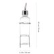 thumbnail image 2 of EeaseMX 2 piezas 350 ml botella de agua para mascotas fuente colgante de plástico dispensador de agua de conejo, 2 of 8