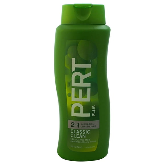 Pert Classique Propre 2 en 1 pour Cheveux Normaux 25,4 oz (Lot de 4)