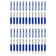 Easy Touch Retractable Ball Point Pen blue (pack of 24)