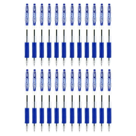 Easy Touch Retractable Ball Point Pen blue (pack of 24)