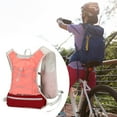 thumbnail image 6 of QccHieUs Hydration Pack for Outdoor Sports Men Women Lightweight Running Vest for Cycling Pink, 6 of 9