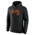 thumbnail image 2 of Men's Black Baltimore Orioles Team Lockup Pullover Hoodie, 2 of 3