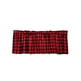 thumbnail image 2 of Window Valance for Kitchen or Living Room, Solid Color Polyester Curtain with Rod Pocket, Light Blocking, Cottage Style, 18 x 54 Inch, 2 of 6