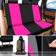 thumbnail image 3 of chalian -47 Pcs Car Seat Cover Full Set Car Accessories for Front Rear Seat Fluffy Steering Wheel Cover Belt Automotive Floor Mats Air Conditioner Decoration Strip(Rose Red), 3 of 13