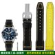 thumbnail image 3 of Correa de reloj de piel de vacuno + nailon para IWC Mark Pilot Prince Bertolo Portugal, hebilla plegable, pulsera de 20 y 21 mm para hombre, 3 of 5