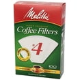 thumbnail image 1 of Filtro de café Melitta #4 Cone White, 100 unidades, 1 of 1