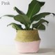 thumbnail image 1 of Cesta de almacenamiento tejida hecha a mano, cesta plegable para la colada, cesta para la colada de mimbre de paja, hierba marina, vientre, jardín, maceta, cesta para plantas Tan Jianjun unisex, 1 of 2