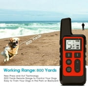 Oture Dog Training Shock Collar with Beep, Vibration and Electric Shocking, Rechargeable and Waterproof Shock Collar with Remote