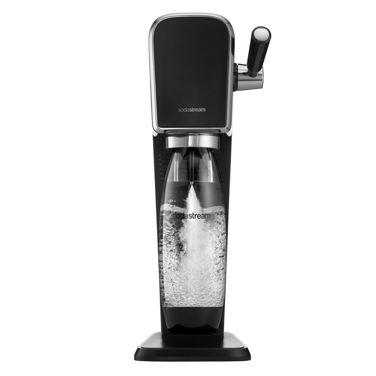 SodaStream Art Sparkling Water Maker Black with 1L Dishwasher Safe