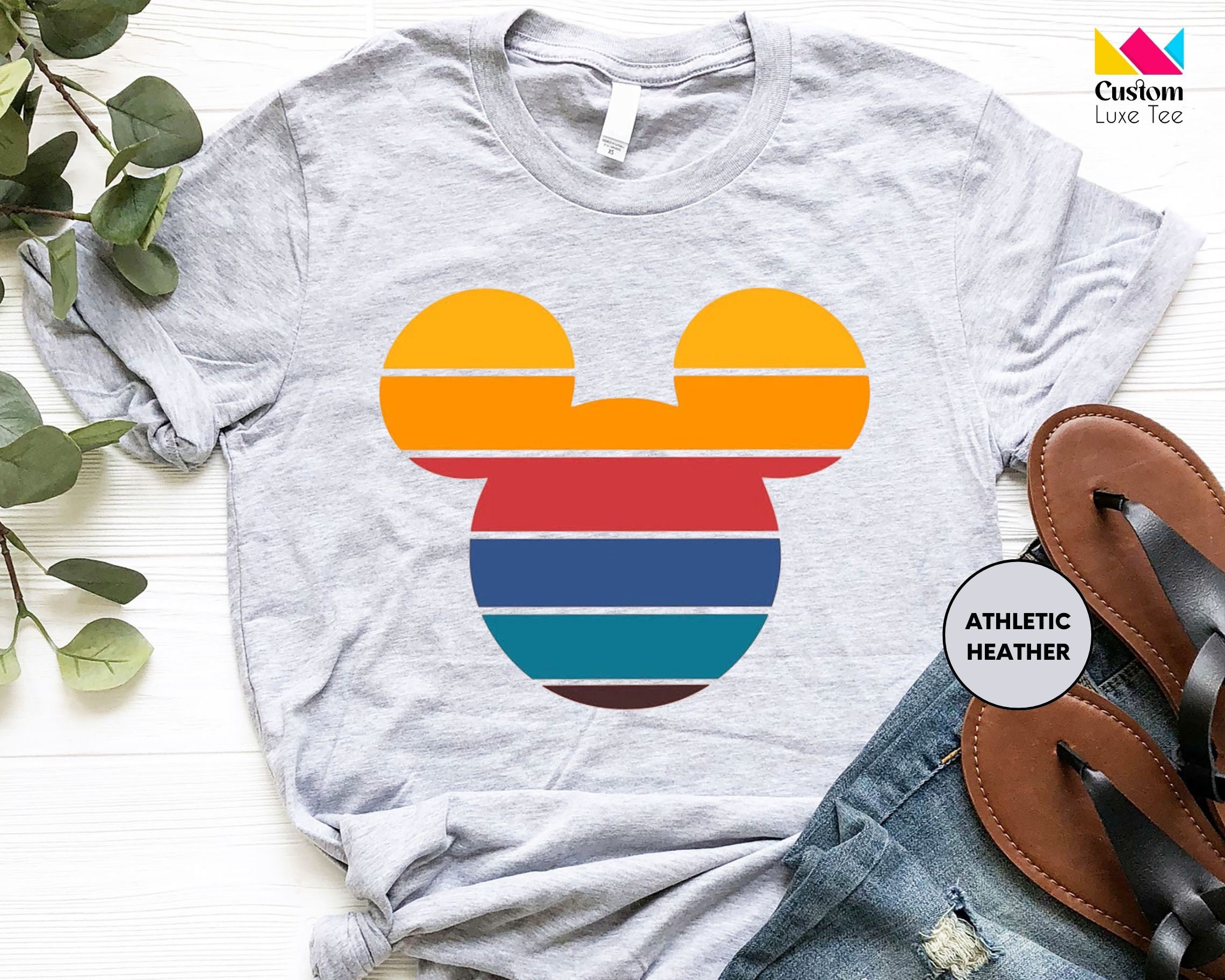 Disney Mickey Mouse Head Shirt| Mickey Mouse Tee| Mickey Head| Disney ...