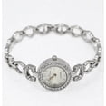 thumbnail image 2 of 25mm Montres Carlo Women Luxury Fashion Analog Quartz Dress Metal Bracelet Watch (Silver), 2 of 4