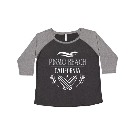 Inktastic Pismo Beach California Trip Surfing Women's Plus Size T-Shirt