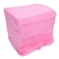 thumbnail image 1 of 100 sábanas desechables para salón de belleza, suaves, no tejidas, con agujero (rosa), 1 of 14