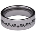 thumbnail image 4 of Dragonfly Tungsten Carbide Ring, 4 of 9