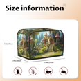 thumbnail image 5 of Fotbe Cute Mushroom Town A for Two Slice Toaster Cover, Fingerprint Protector, Super Soft Appliance Cover And Dust Cover,Bread Dust Cover & Fingerprint Protection, 5 of 7
