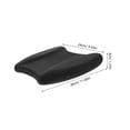 thumbnail image 2 of Miangastore Swimming Training Kickboard Black 1Pack 11In X 9.4In X 1.6In, 2 of 9