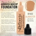thumbnail image 2 of Belloccio ALABASTER Color Shade Belloccio Professional Airbrush Makeup Foundation, 1/2 oz., 2 of 5